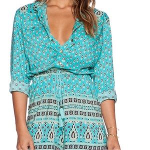Spell & The Gypsy Gypsiana Teal Playdress